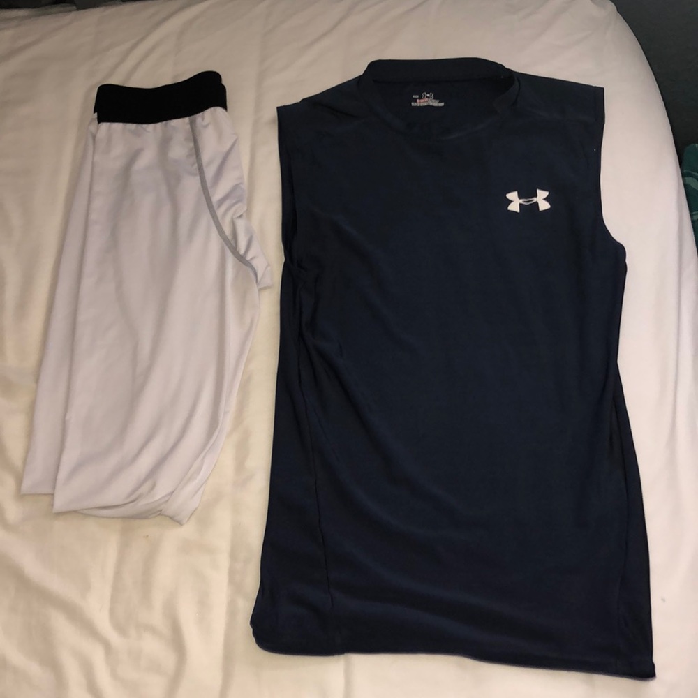 🔥UNDER ARMOR COMPRESSION AND WHITE COMPRESSIONS!!